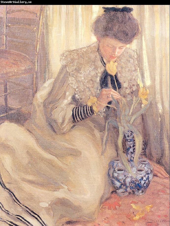 Frieseke, Frederick Carl The Yellow Tulip